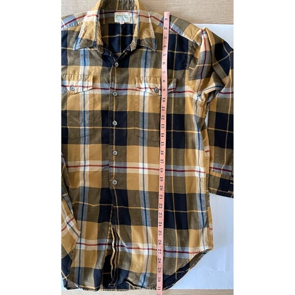 Vintage ABERCROMBIE & FITCH Viyella Wool Blend Plaid Men’s Shirt M 15-15 1/2 - Picture 6 of 7
